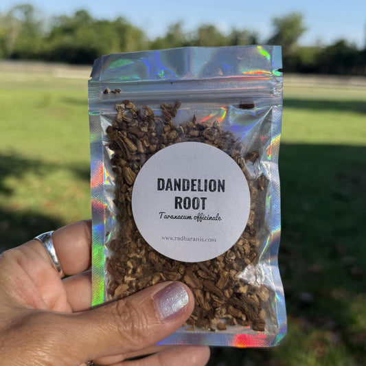Dandelion Root | Taraxacum officinale | Loose Cut & Sifted Herb | Herbal Tea | Rooted Wellness