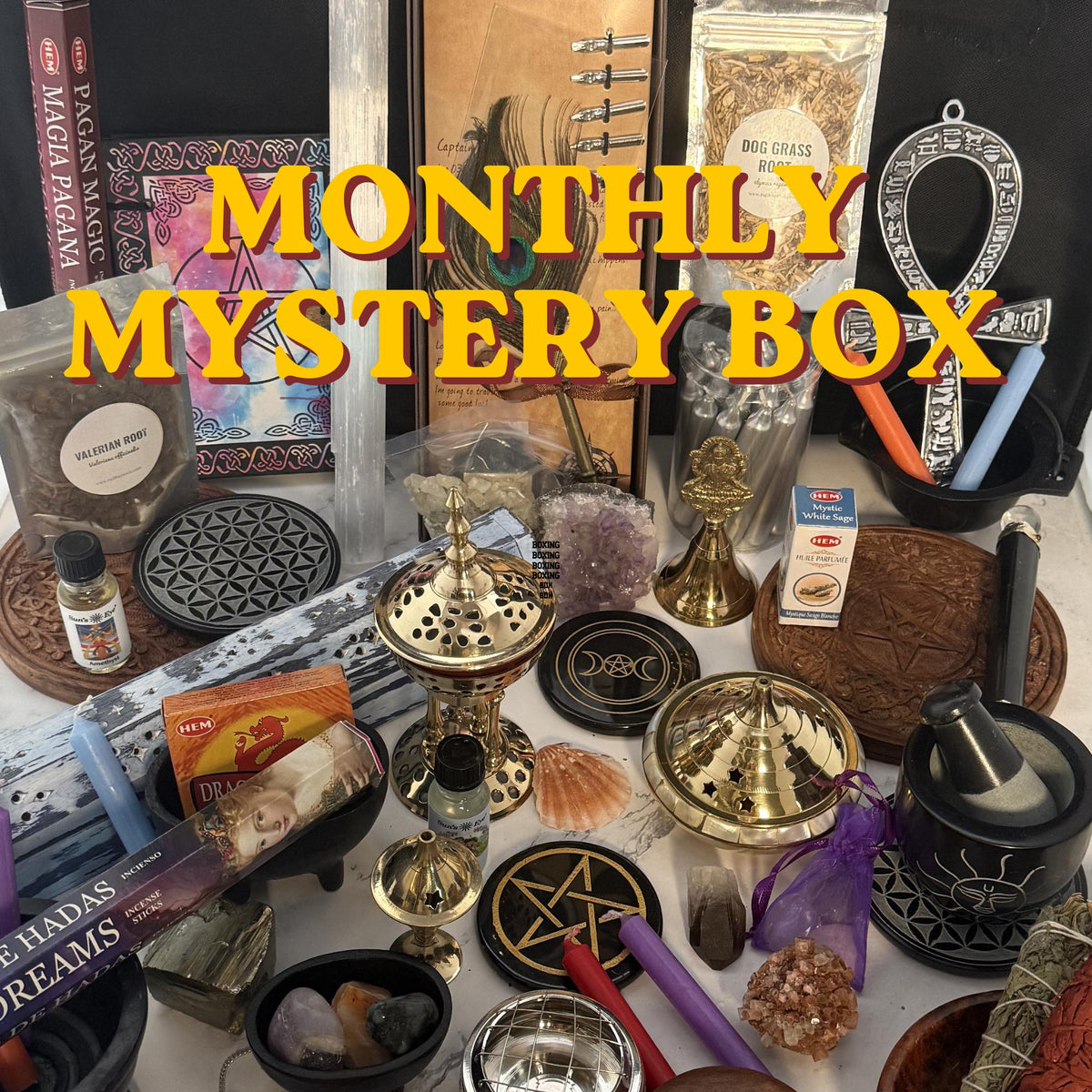 Monthly Mystery Ritual Box – Litha Summer Solstice Edition
