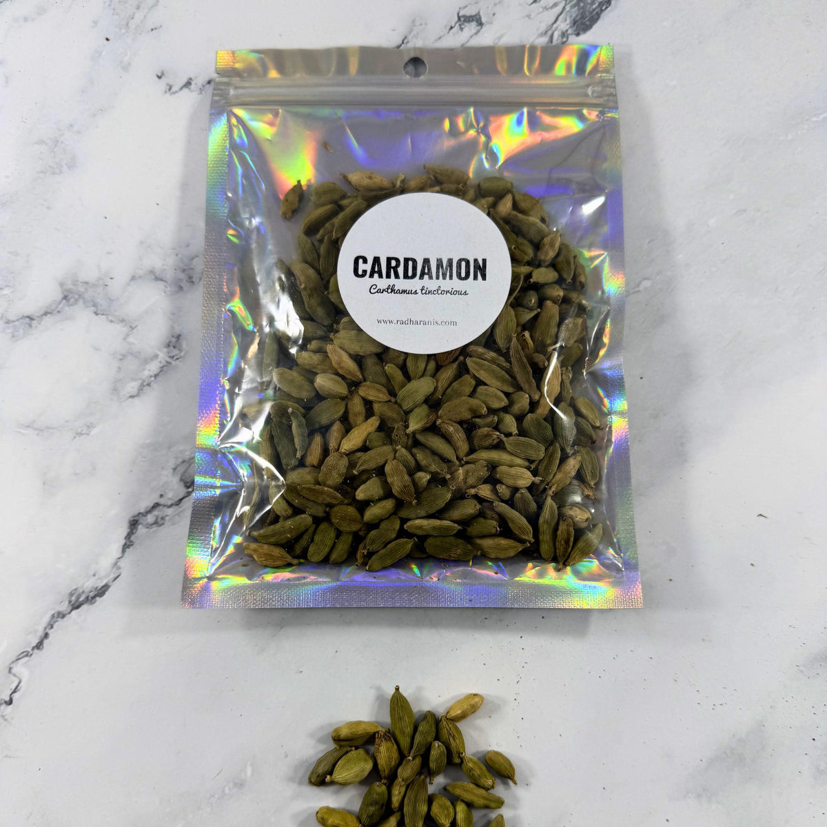 Organic Green Cardamom Pods Whole | Aromatic Chai Spice| Wellness | Ayurvedic Herbal Use