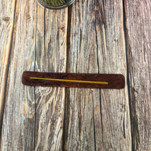 Wooden Incense Holder | Incense Stick Burner | Ash Catcher Tray | Carved Wood Incense Holder | Pentagram Incense Burner | Moon Phase Holder