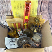 Summer Solstice Ritual Box | Litha Inspired Crystal, Incense & Altar Set | Seasonal Spiritual Collection | Choose Small, Medium or Large