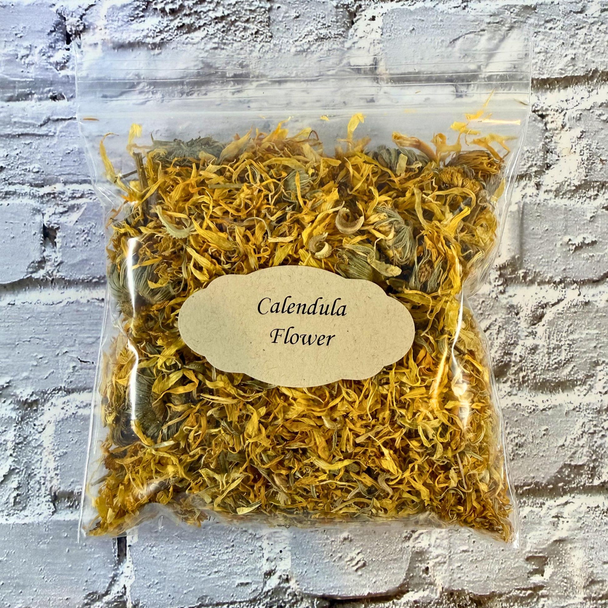 Calendula Flowers Whole | Dried Marigold Petals (Calendula officinalis) | Botanical Herb Supply | Herbal Tea, Skincare, Apothecary Crafts |