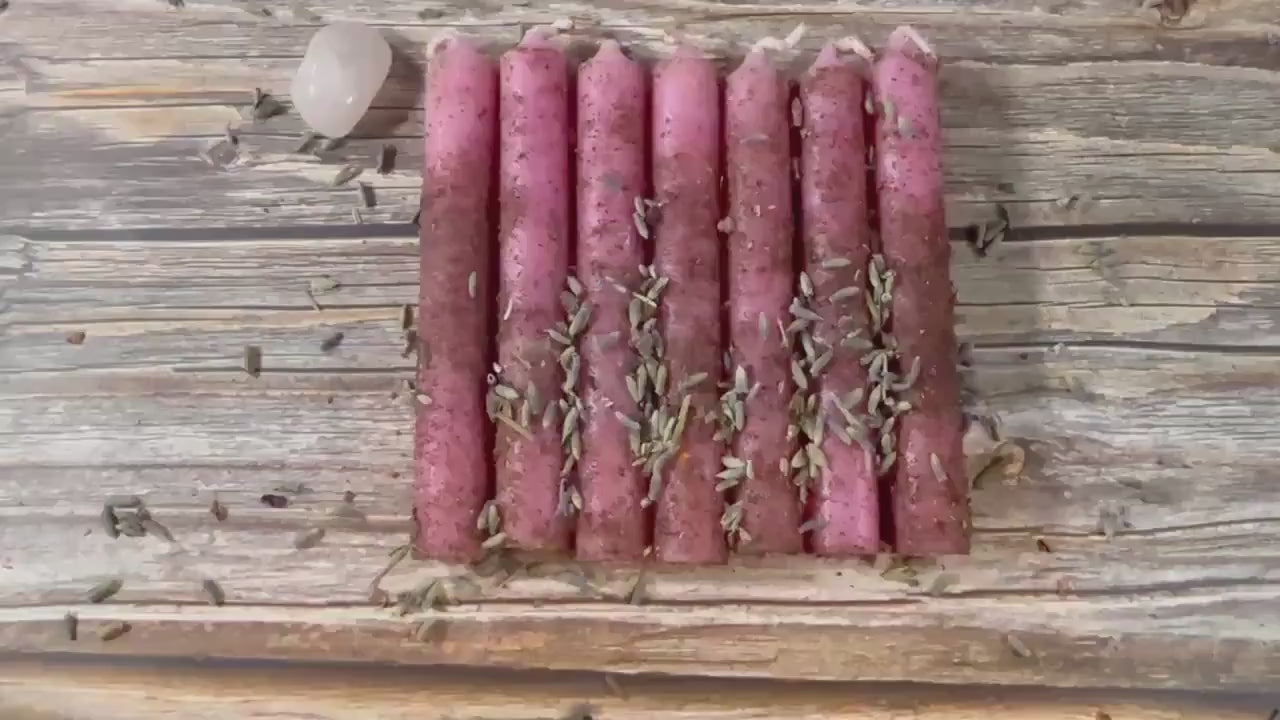 Love, Self-Esteem & Friendship Ritual Candle Set – Dressed Pink Spell Candles