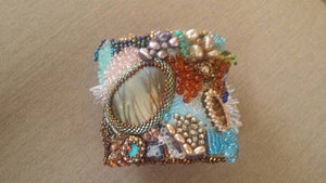 Beadwork  Collage Bracelet