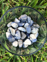 Sodalite tumbled stone