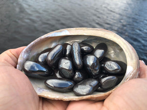 Hematite tumbled stone- Healing