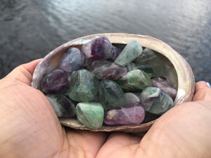 Fluorite crystals