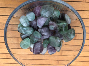Fluorite crystals