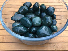 Bloodstone tumbled stone
