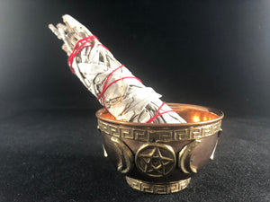 Triple Moon offering bowl