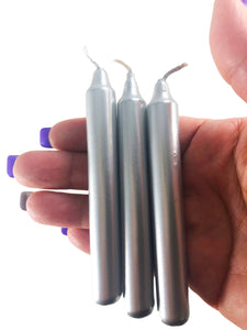 Gold and Silver Spell Candles