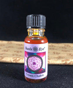Chakra oils, Yoga, Reiki and Meditation oil, Chakra balancing oil; .50 oz.