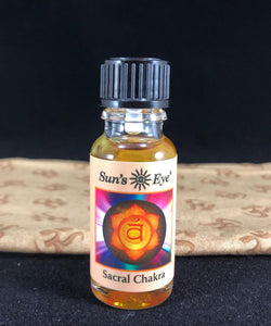 Chakra oils, Yoga, Reiki and Meditation oil, Chakra balancing oil; .50 oz.