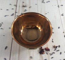 Copper Offering Bowl with Pentagram design