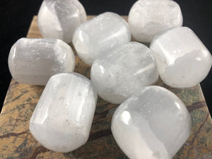 Selenite Tumbled stone