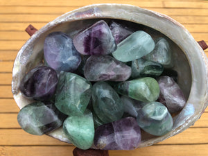 Fluorite crystals