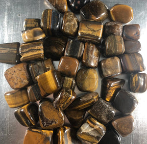 Tiger's Eye Tumbled stone