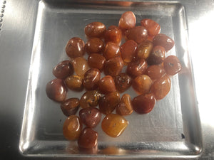 Carnelian tumbled Stone