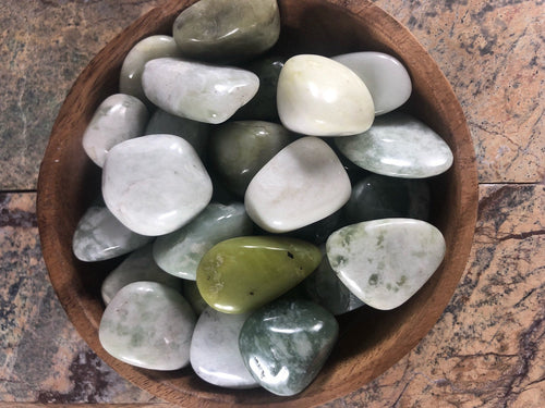 Jade Tumbled Stone