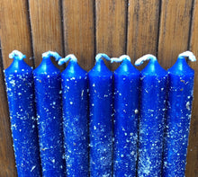 Blue Healing Dressed Candles