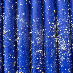 Blue Healing Dressed Candles