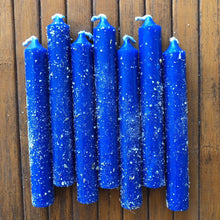 Blue Healing Dressed Candles