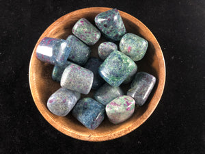Ruby Kyanite Tumbled Stones- 1"