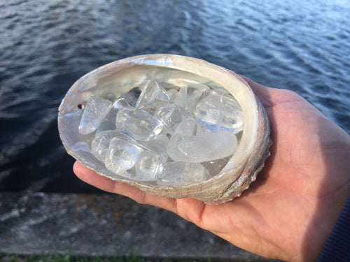 Clear Quartz Tumbled Stones