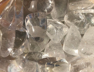 Clear Quartz Tumbled Stones