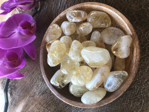 Citrine Tumbled Stone