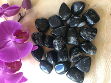 Black Tourmaline Tumbled Stones- .75"-1"
