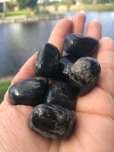 Black Tourmaline Tumbled Stones- .75"-1"