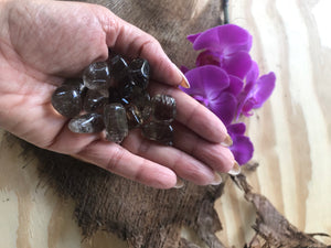 Smoky Quartz Tumbled- Grounding