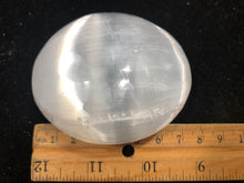 Selenite Palm Stone