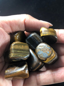 Tiger's Eye Tumbled stone
