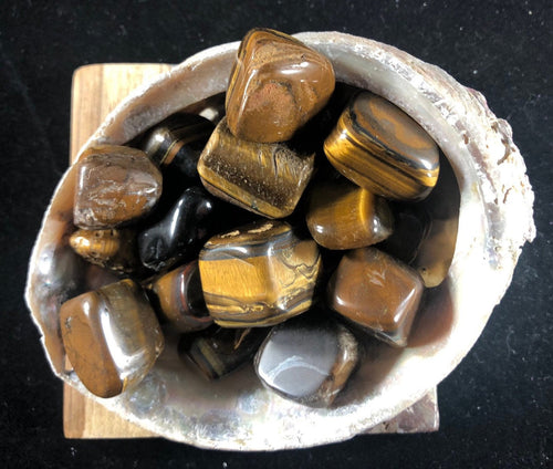 Tiger's Eye Tumbled stone