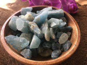 Raw Aquamarine Pieces