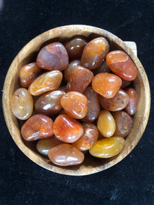 Carnelian tumbled Stone