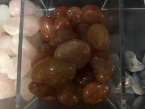 Carnelian tumbled Stone