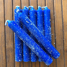 Blue Healing Dressed Candles