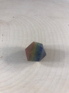 Geometrical  chakra stone set