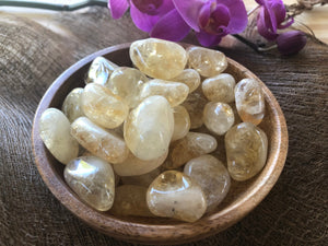 Citrine Tumbled Stone