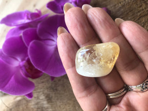 Citrine Tumbled Stone