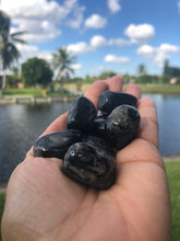 Black Tourmaline Tumbled Stones- .75"-1"