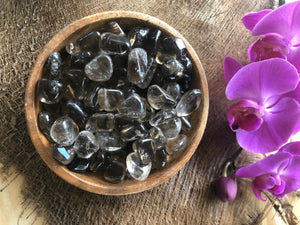 Smoky Quartz Tumbled- Grounding