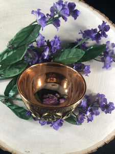 Triple Moon offering bowl