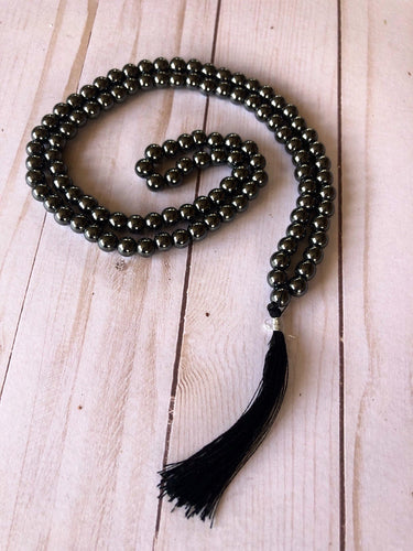 Hematite Mala Necklace