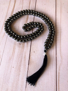 Hematite Mala Necklace