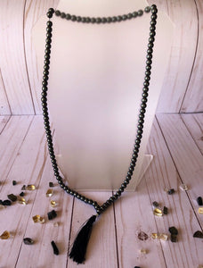 Hematite Mala Necklace
