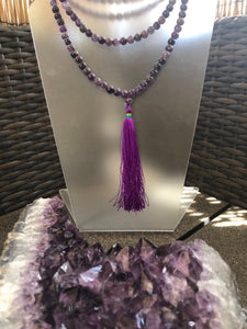 Amethyst Japa Mala